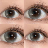 Popxstar 1 Pair/2pcs Lenses Bubble Series Contact Lenses for Eyes Fashion Natural Pupils Beauty Color Lens Eyes Myopia Lenses
