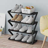Popxstar Simple Fabric Assembled Shoe Storage Rack