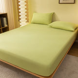 Popxstar 1 Piece of Solid Color Matte Bed Sheet, Solid Color Bed Cover for Bedroom, Bedding (excluding Pillowcases)