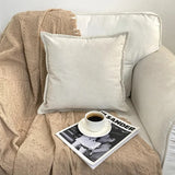 45x45cm High Quality Pillow Case Pillow Case Light Luxury Nordic Home Pillowcase Sofa Plush Cushion 21 Color Pillow Case