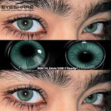 2pcs/Pair Natural Colored Contact Lenses Blue Gray Beauty Pupils Makeup Lenses Brown Eyes Contacts Yearly Soft Lenses