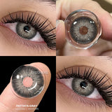 Popxstar  Brown Colored Contact Lenses Natural Look Green Eye Lenses Gray Contact Gray Lenses Green Eye Lens Beautiful Pupils