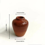 Popxstar Mini Ceramic Vase Design Magnet,set Refrigerator Magnet, DIY Fridge Magnet for Flower,Refrigerator Decorations