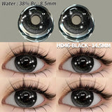 Popxstar 1 Pair Colored Contact Lenses Cosplay Colorful Contact Blue Eyes Contact Anime Red Lenses Halloween white Lenses