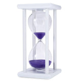 Popxstar  30/60 Minutes Hourglass Kitchen School Modern Wooden Sandglass Home Decoration Gift