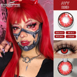 2pcs Cosplay Anime Eyes Lenses for Eyes Makeup  Halloween Beauty Contact Lenses Eye Cosmetic Blue Color Lens Eyes