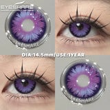 Halloween Colored Contact Lenses Red Eyes Contacts Blue Purple Beauty Makeup Color Contacts Cosplay Pink Soft Lenses