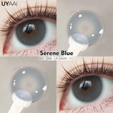 Popxstar  Fashion1 Pair  Color Contact Lenses High Quality Lenses Blue Myopia Lenses Makeup Gradient Lenses