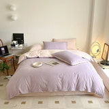 100% Cotton Duvet Cover Set Double Skin Friendly Quilt Cover Set Comforter Covers Pillowcase Bedding Set Custom Size No Sheets