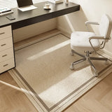 Popxstar Desk Chair Square Carpet Study Office Chair Floor Mat Chairs Rug for Living Room Floral Geometric Sillas De Oficina Alfombra