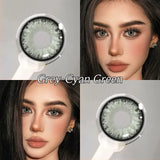 2pcs Hot Sale Natural Color Contact Lenses for Eyes Myopia Degree Korean Lenses Beauty Grey Eye Contacts Lens