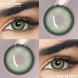 Popxstar  Blue Contact Lenses Colored Contacts for Eyes 1 pair Brown Eye Lenses Gray Lenses Yearly Cosmetic Makeup Eye Contacts