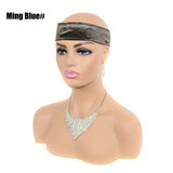 Popxstar  1 piece per package velvet wig grip band adjustable hair band elastic secure wig headband