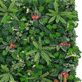 Popxstar Artificial Plants Grass Wall Panel Boxwood Hedge 16X24in Faux Eucalyptus Greenery Backdrop Suitable for Outdoor Indoor Garden