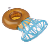 Inflatable Floating Cup Holder Diamond Ring Swim Water Play Toys Swimming Pool Beach Party Decor Accessories Drink