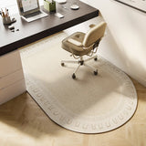 Popxstar Study Bedroom Home Carpet Chair Non-slip Floor Mat Beige Striped Rug Living Room Swivel Chairs TPR Bottom Anti-slip Area Rugs