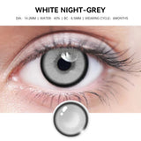 Popxstar  -2pcs pupils halloween Blue Green contact lenses for Eyes Natural Colored contact lenses Prescription myopia Brown Lens