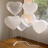 Popxstar Valentines decoration for home NEW Balloon Stand Set Plastic Balloon Support Balloon Holder Balloon Stick Tubes Set Wedding Birthday Party Decor Baby Shower