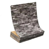 Popxstar 70cmx1/5/10m 3D Foam Self-Adhesive Wallpaper Waterproof Brick Wall Stickers Living Room Bedroom Wall Stickers Home Decoration