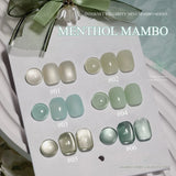 New Fresh And Natural Series 6 Color Gel Nail Polish Summer Nail Mint Green Nail Whitening Nail Art Nail Supplies
