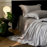 Popxstar  Nordic Silk Bedding Set 4pcs Luxury Lyocell Duvet Cover Set Flat Sheets Set 2 Pillowcases Twin Double Queen Size Bed Linen Set