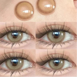 Popxstar Contact Lenses for Eyes with Degree 1 Pair Big Eye Lenses Brown Lenses Fog Pearl Lens Korean Lenses Natural Lenses