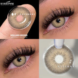 Big Eyes Black Lenses Natural Color Contact Lenses Blue Eye Lens Gray Beauty Pupil Yearly Green Colored Eyes Contacts