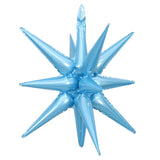 Popxstar  1/2/5pcs Starbust Balloons Rose Gold Silver Gold Explosion Star Foil Balloon for Birthday Christmas Wedding Decor Kid Air Globos