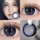 Popxstar 2pair/pcs Natural Lenses Contact Lenses for Eyes Beauty 10 Tone Natural Pupil Eye Color lens Yearly Use 14.2/14.5mm