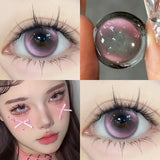 1Pair Hot Selling Cosplay Color Contact Lenses for Eyes Red Lenses Degree 0 to -8.00 Anime Beauty Pupil Fast Shipping