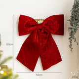 Christmas Tree Bow Decoration Merry Christmas Decoration For Home Pendant Xmas Ornaments Navidad Natal New Year Gift