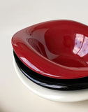 Popxstar Handmade Ceramic Dessert Bowl Solid Color Yogurt Bowl Household High-value Tableware Fruit Salad Breakfast Oat Yogurt Bowl
