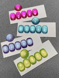 Autumn Winter Blue Black Red Glass Bead Crystal Cat Eye Gel Nail Polish New Whitening High Density Sparkling Nail