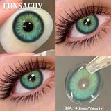 1 Pair Brown Color Contact Lenses for Eyes Big Eyes Natural Lenses Beautiful Pupils Cosmetics Gray Lens Color Women