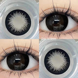 Popxstar 2Pcs Best Selling New Models Color Contact Lenses Myopia Degree -0.00 to -8.00 Soft Lens Fashionable and Beautiful Lenses