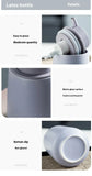 Popxstar Nordic Ceramic Foam Bottle Simple Lotion Bottle Hand Sanitizer Bath Gel Shampoo Foam Press Bottle Bathroom Accessories