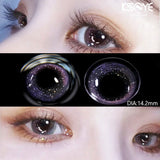 Popxstar  1 Pair Color Contact Lenses for Eyes Myopia Diopter Natural Brown Eyes Color Lenses Beauty Pupil Yearly Use Fast Shpping