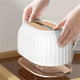 Popxstar  Nordic Striped Tissue Box Holder High Quality Toilet Paper Box Table Napkin Holder Car Tissue Paper Dispenser Home Decoration
