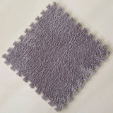 Popxstar 1-20pcs Soft Suede Carpet  Anti-slip and Shockproof Sports Fitness Mat EVA Foam Puzzle Warm Carpet Children's Room Baby Play Mat