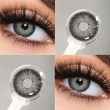1 Pair Fashion Natural Colored Contacts Lenses for Eyes Brown Beautiful Pupils Cosmetic Green Contacts Blue Myopia Lenses