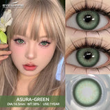 1Pair New Color Contacts Lenses Fashion Soft Blue Green Eyes Contacts Gray Beauty Pupils Brown Eyes Lenses Fast Shiping