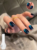 Autumn Winter Blue Black Red Glass Bead Crystal Cat Eye Gel Nail Polish New Whitening High Density Sparkling Nail