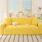 Popxstar Adjustable Elastic Sofa Cover Armchair Protector Corner L Shape Stretch Slipcovers Couch Cover 1/2/3/4/5 Seater  For Living Room