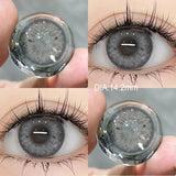 Popxstar 2Pcs Best Selling New Models Color Contact Lenses Myopia Degree -0.00 to -8.00 Soft Lens Fashionable and Beautiful Lenses