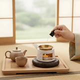 Popxstar  Ceramic Incense Burners Home Essential Oil Candle Holders Wax Melt Burners Warmer Melter Yoga Meditation Home Aromatherapy Gifts