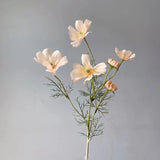 Popxstar spring decor Chamomiles Silk Artificial Flower 60cm Daisy White Fake Flowers Room Wedding Home Table Decorations Party Diy Bouquet Gifts 1PCs
