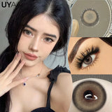 Popxstar NEW Cosplay Colored Contact Lenses for Eyes Anime Purple Lenses Cosmetic Blue Eye Contacts Brown Natural Fashion Lenses