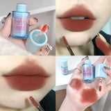 Popxstar  New Matte Liquid Lipstick Long Lasting Light and Thin Mousse Lip Mud Velvet Red Rose Nude Colors Lip Gloss Waterproof Lip Makeup