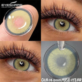 2pcs Natural Colored Contact Lenses Blue Brown Eye Contacts Lenses Gray Makeup EyesLense Yearly Green Beautiful Pupils