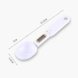 Popxstar Mini Spoon Scale Digital Kitchen Scale Electronic LCD Food Scale 0.1-500g Cooking Flour Milk Coffee Powder Weight Measure Spoon